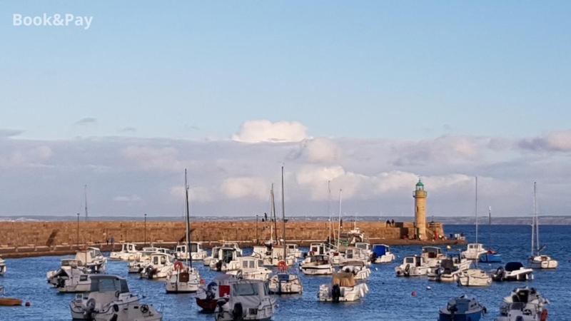 Bretagne vue mer Binic Extérieur photo